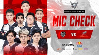 MIC CHECK ALTER EGO VS GENFLIX | MPL S7 WEEK 5