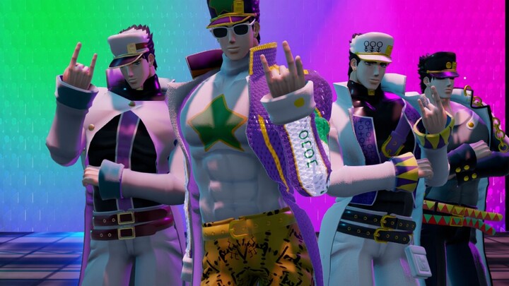 【JOJO】【MMD】Dance first, fight later
