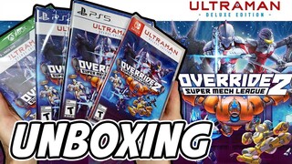 Override 2: Super Mech League (Ultraman Deluxe Edition) (PS4/PS5/Switch/Xbox Series X) Unboxing