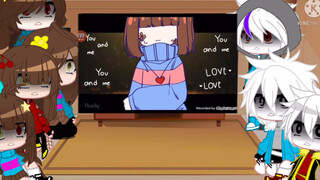 sans au reacts frisk memes（Flowerfell）