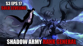 S3 Episode 17 Solo Leveling - Sung Jin Woo Mengalahkan Raja Semut & Menjadikannya Tentara Bayangan!