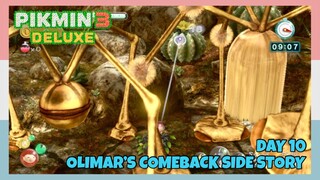 2 Golden Long Legs Boss Battle - Final Day 10 (Epilogue Side Story, Platinum Medal) Pikmin 3 Deluxe