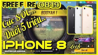 Garena Free Fire | Cực SỐC iPhone 8 Lock Chưa Được 5 Triệu Bao Max Free Fire | Huỳnh Bá Nhuận