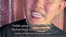 jangan sampe kita terhasut sama syaiton sama sakaratul maut