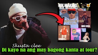 SKUSTA CLEE TO HONCHO x NIK MAKINO X MIKE KOSA US TOUR PALA? BAGONG COLLAB AT GRUPO! MAS MAGALING!