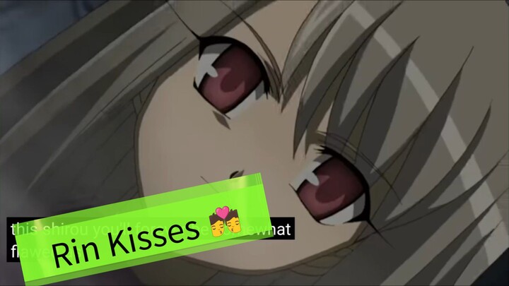 Fate Stay Night 06  Rin kiss😘💋