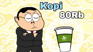 Bisa Kaya Dengan Kopi 80k !!!! - Animasi Doracimin