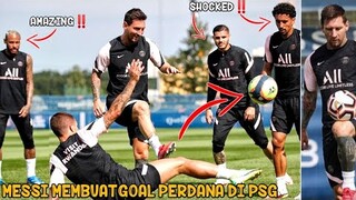 MESSI MENGEJUTKAN SEMUA PEMAIN PSG DENGAN SKILL DAN GOAL‼️ DI LATIHAN PSG