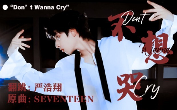 【严浩翔】卷毛帅哥跳舞！严浩翔cover SEVENTEEN《Don‘t wanna cry（不想哭）》帅得我想哭！