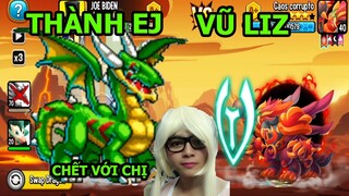 Leo Rank Ngày Đêm Đuổi Kịp Chụy Vũ LIZ Cố Gắng Để Solo - Thành EJ Dragon City Top Game Android Ios