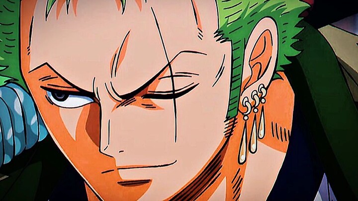 Dari manapun Zoro emang kece😎