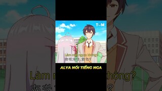 ARYA nói tiếng Nga Ep 1+2 #shorts #anime #arya #alya