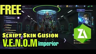 NEW!! SCRIPT SKIN GUSION VENOM  +FULL EFFECT +NO BAN