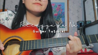 Pasensya Ka Na - Silent Sanctuary | Guitar Tutorial