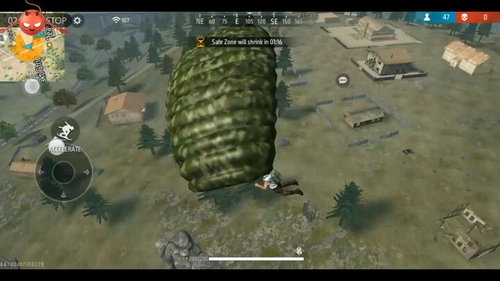 Haha naglaro ako NG free  fire patay agad teaser