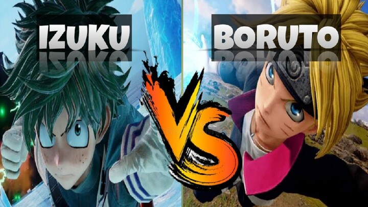 JUMP FORCE- BORUTO UZUMAKI VS. IZUKU MIDORIYA