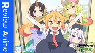 รีวิวอนิเมะ "ขั้นสูง" 🐲 Kobayashi-san Chi no Maid Dragon 🐱‍🐉 อนิเมะ เบิ้ม ๆ