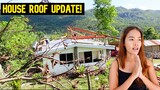 House Rebuild 4: House Roof Update In My Province House - Philippines