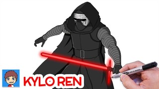 Cara Menggambar Kylo Ren dengan Mudah – Star Wars