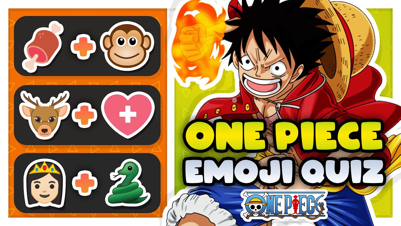 One Piece Emoji Quiz - Anime Emojis Quiz - BiliBili