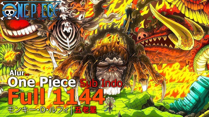 One Piece Episode 1144 Sub Indo Terbaru - 5 MYTHICAL ZOAN GOROSEI