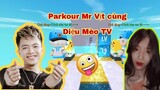 Mini World | Parkour Mr Vịt Cùng Mình Và Kể Lý Do Không Đăng Video | Diệu Mèo TV