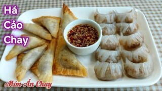 Cách Làm HÁ CẢO CHAY Chiên Và Hấp Siêu Và Đơn Giản |Món Chay Ngon Bà Mẹ Quê.