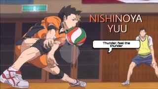 Nishinoya Yuu - Thunder || [AMV]