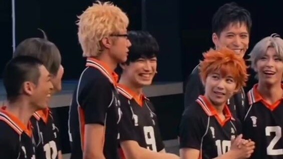 [Remix]Interaction of Kentaro&Kimura&Kenta in Stage play <Haikyu!!>