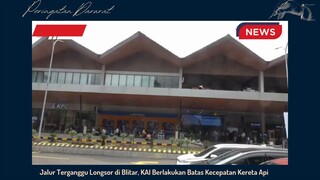 KAI Berlakukan Batas Kecepatan, Karena Longsor