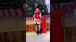 Sakura Haruno Cosplay #sakuraharuno #sakuraharunocosplay #sakuranavidad #navidad2023 #animecosplay