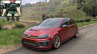 700HP Volkswagen Golf R MK7 - Forza Horizon 5 | Thrustmaster T300RS gameplay