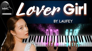 Lover Girl by Laufey piano cover / tutorial + sheet music + lyrics