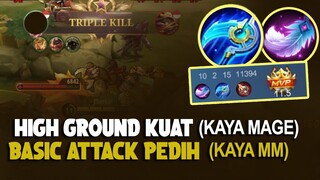 Berasa Pake MAGE HIGHGROUND + MM BURST DAMAGE