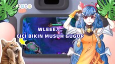 Balmond pun sampe kabur 🤭 cici over power