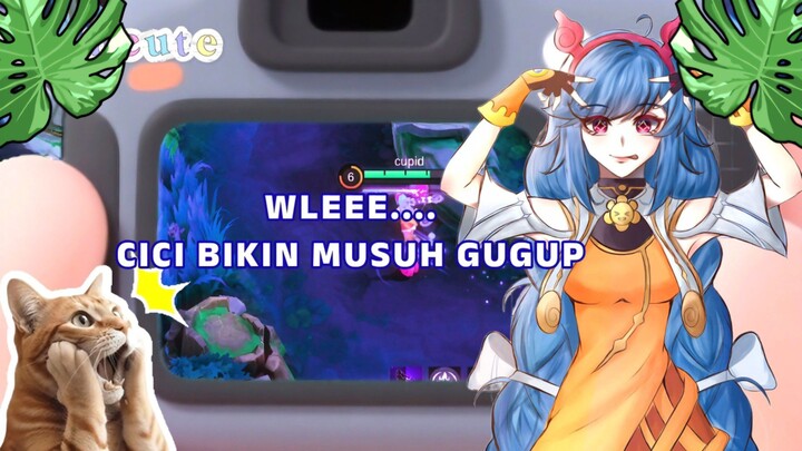 Balmond pun sampe kabur 🤭 cici over power