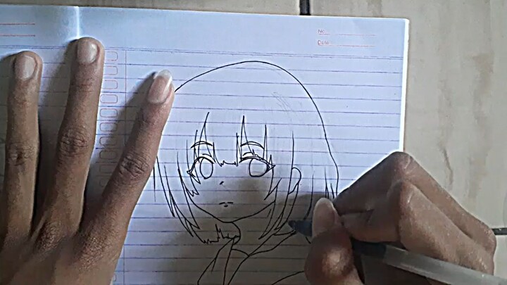 Drawing anime