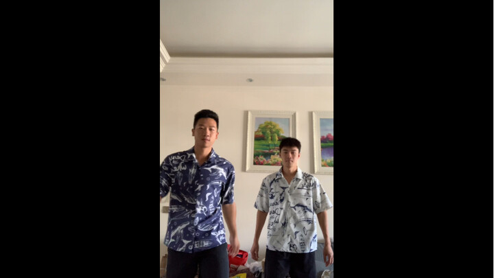 早晨起来做复健了大爷们