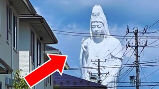 JAPAN'S GIANT SENDAI DAIKANNON : 9th Tallest Statue In The World!