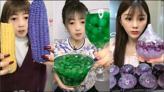 Thánh Ăn Đá Ăn Đá Lạnh Màu Sắc Hình Dạng Bất Thường Thú Vị - ASMR Ice Crunchy Eating sound#165