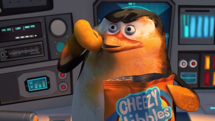 【Russian version】Skipper eats cheese sticks