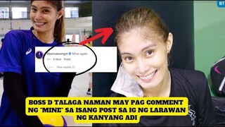 DEANNA WONG MAY PAG COMMENT SA LARAWAN NI IBYANG NA "MINE AGAIN" FORDA BAKOD ANG BOSS NATIN!!