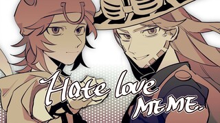 【JOJO/铁瘫】Hate Love meme