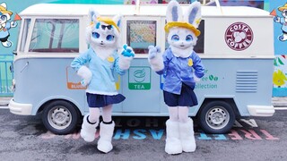 [nhảy fursuit] Trường mẫu giáo quái vật♡ Dễ thương có thực sự vô giá trị không? ♡Maru Maru Mori Mori