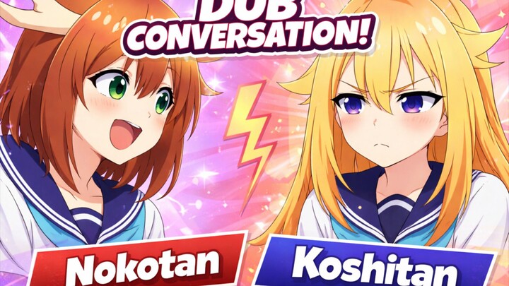 dubbing my deer friend nokotan