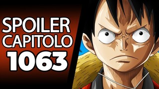 ONE PIECE SPOILER 1063: ASSURDO E INASPETTATO! ANTICIPAZIONI CONFERMATE