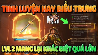 Tinh Luyện Hay Biểu Trưng Trang Bị Rise of Kingdoms! Phát Huy Tối Đa Sức Mạnh Tài Khoản Với Mẹo này