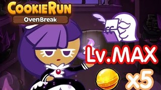 Cookierun OvenBreak - รีวิวคุกกี้ & เพทใหม่ คุกกี้รสแบล็คเบอร์รี่ & ผีพ่อบ้าน แต้มเกือบ 100 ล้าน !!