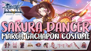 SAKURA DANCER, MARCH GACHAPON COSTUME - RAGNAROK MOBILE