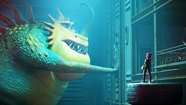 “Shark Arm” vs. “Dog Arm” #AnimatedMovie